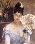 Berthe Morisot At the ball oil painting reproduction